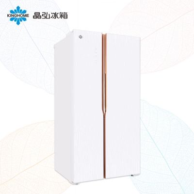 晶弘BCD-630WPDG 对开门冰箱
