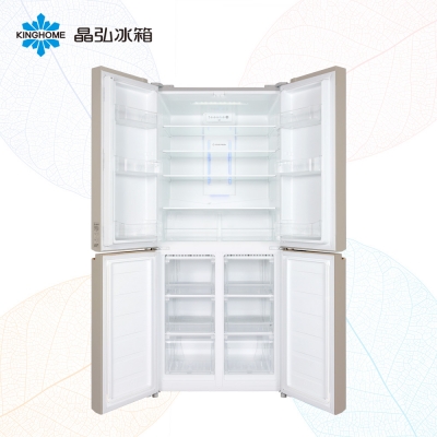 晶弘BCD-425EQG十字对开门冰箱