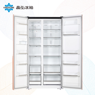 晶弘BCD-630WPDG 对开门冰箱
