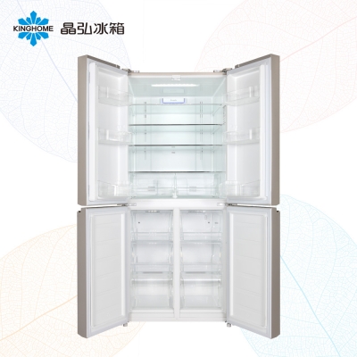 晶弘BCD-458WPQG2十字对开门冰箱