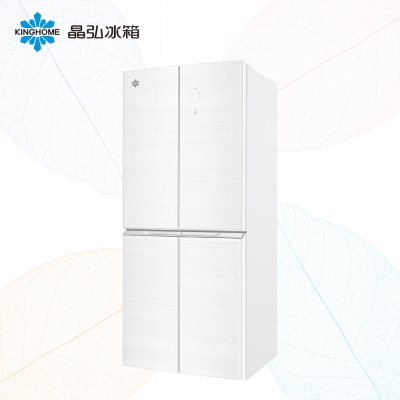 晶弘BCD-458WPQG2十字对开门冰箱