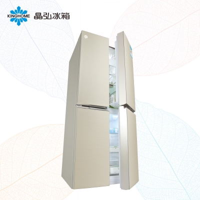 晶弘BCD-458WPQG2十字对开门冰箱